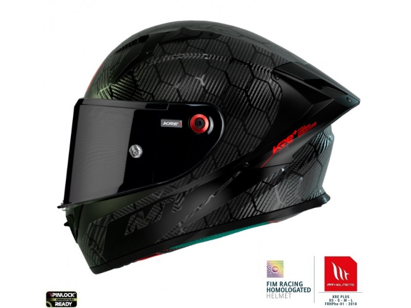 Casca integrala MT KRE+ Carbon negru A11 negru lucios - 100% carbon Casca integrala MT KRE+ Carbon negru A11 negru lucios - 100% carbon