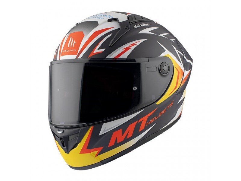 Casca integrala MT KRE+ Carbon Acosta A37 albastru inchis (negru) mat - 100% carbon