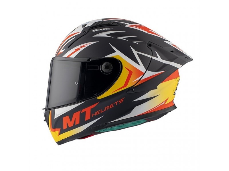 Casca integrala MT KRE+ Carbon Acosta A37 albastru inchis (negru) mat - 100% carbon