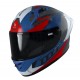Casca integrala MT KRE+ Carbon Projectile D7 albastru lucios - 100% carbon