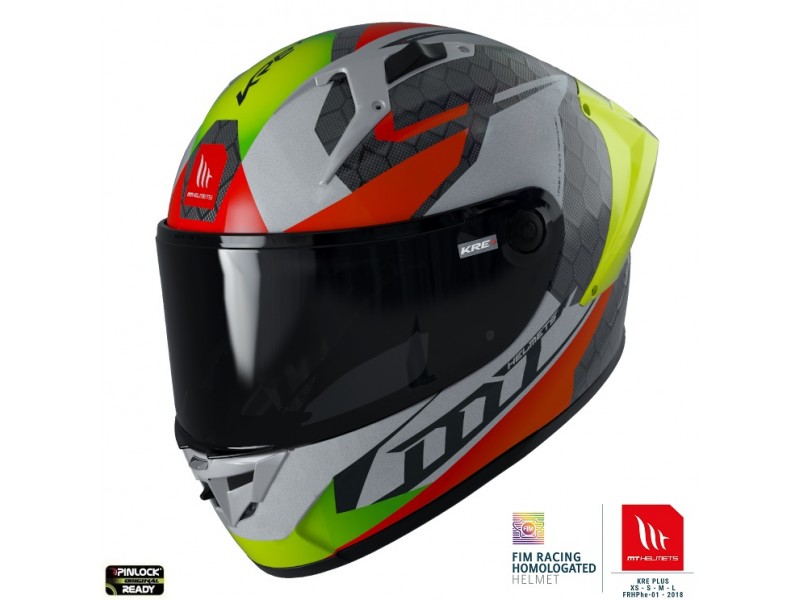 Casca integrala MT KRE+ Carbon Projectile D2 gri lucios - 100% carbon Casca integrala MT KRE+ Carbon Projectile D2 gri lucios - 100% carbon
