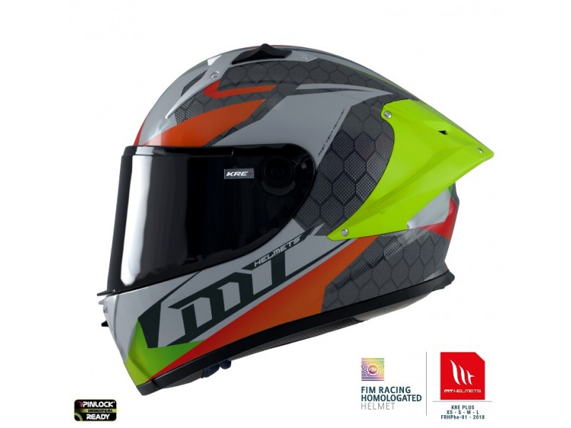 Casca integrala MT KRE+ Carbon Projectile D2 gri lucios - 100% carbon Casca integrala MT KRE+ Carbon Projectile D2 gri lucios - 100% carbon
