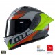 Casca integrala MT KRE+ Carbon Projectile D2 gri lucios - 100% carbon Casca integrala MT KRE+ Carbon Projectile D2 gri lucios - 100% carbon