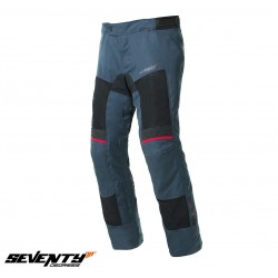 Pantaloni moto Touring unisex Seventy vara model SD-PT22 culoare: albastru Pantaloni moto Touring unisex Seventy vara model SD-PT22 culoare: albastru