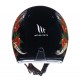 Casca open face motociclete MT Le Mans 2 SV Skull & Rose A1 negru/rosu lucios (ochelari soare integrati) Casca open face motociclete MT Le Mans 2 SV Skull & Rose A1 negru/rosu lucios (ochelari soare integrati)