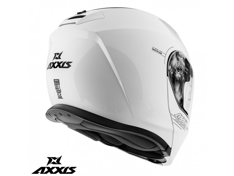 Casca modulabila Axxis model Gecko SV A0 alb lucios (ochelari soare integrati) Casca modulabila Axxis model Gecko SV A0 alb lucios (ochelari soare integrati)