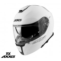 Casca modulabila Axxis model Gecko SV A0 alb lucios (ochelari soare integrati) Casca modulabila Axxis model Gecko SV A0 alb lucios (ochelari soare integrati)