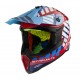 Casca off road MT Falcon Energy B5 rosu lucios Casca off road MT Falcon Energy B5 rosu lucios