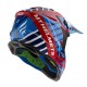 Casca off road MT Falcon Energy B5 rosu lucios Casca off road MT Falcon Energy B5 rosu lucios