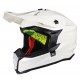 Casca off road MT Falcon solid A0 alb lucios