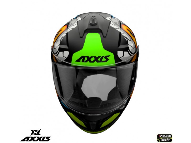 Casca integrala Axxis model Draken S Parrot A1 negru mat
