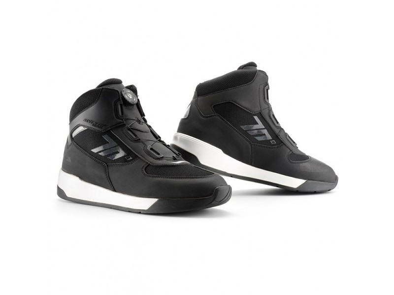 Ghete moto Urban Unisex Seventy model SD-BC10 culoare: negru/gri