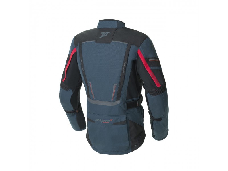 Geaca (jacheta) barbati Urban/Touring Seventy iarna model SD-JT81 Navy culoare: albastru/negru/rosu