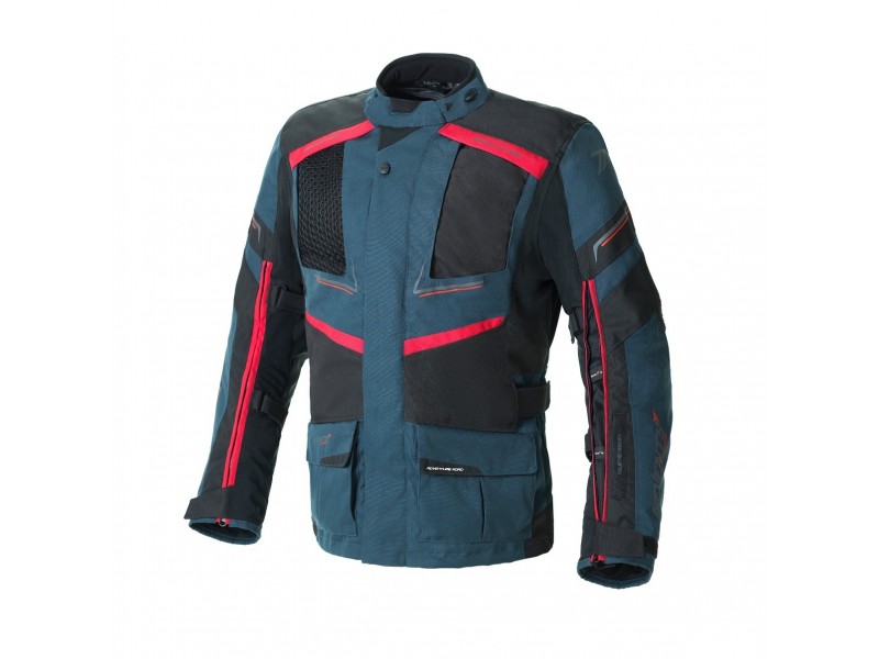 Geaca (jacheta) barbati Urban/Touring Seventy iarna model SD-JT81 Navy culoare: albastru/negru/rosu