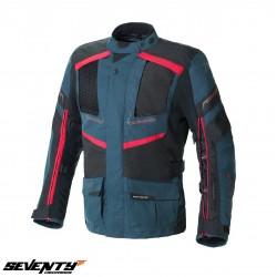 Geaca (jacheta) barbati Urban/Touring Seventy iarna model SD-JT81 Navy culoare: albastru/negru/rosu Geaca (jacheta) barbati Urban/Touring Seventy iarna model SD-JT81 Navy culoare: albastru/negru/rosu