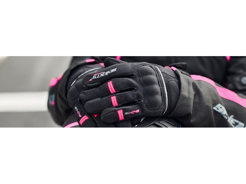 Manusi femei Touring iarna Seventy model SD-C45 negru/roz– WinterTex Manusi femei Touring iarna Seventy model SD-C45 negru/roz– WinterTex