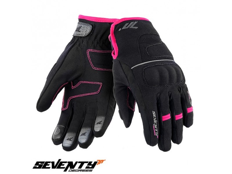 Manusi femei Touring iarna Seventy model SD-C45 negru/roz– WinterTex Manusi femei Touring iarna Seventy model SD-C45 negru/roz– WinterTex