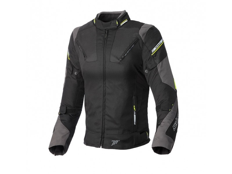 Geaca (jacheta) femei Racing Seventy vara/iarna model SD-JR71 culoare: negru/gralben fluor