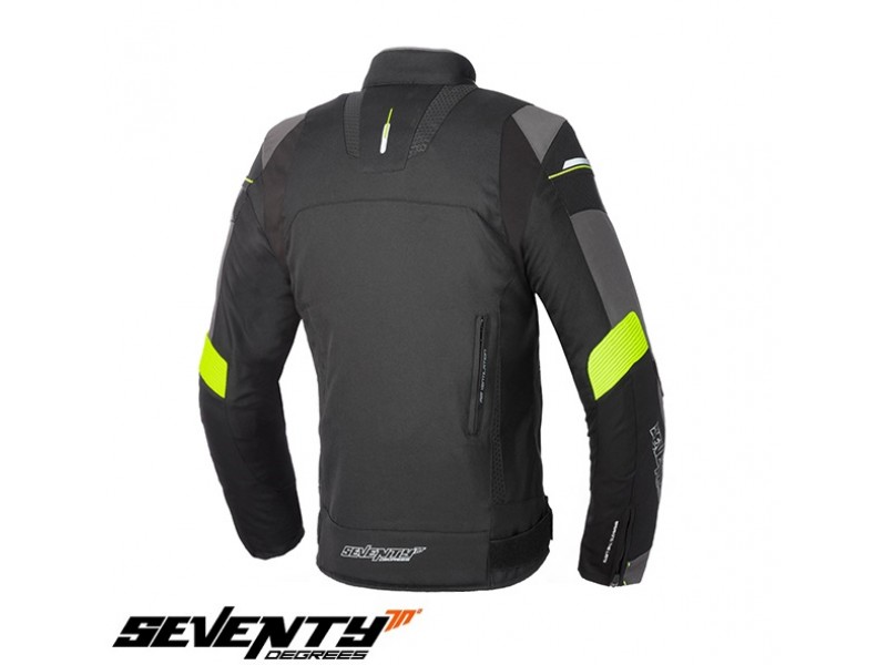 Geaca (jacheta) barbati Racing Seventy vara/iarna model SD-JR69 culoare: negru/galben fluor Geaca (jacheta) barbati Racing Seventy vara/iarna model SD-JR69 culoare: negru/galben fluor