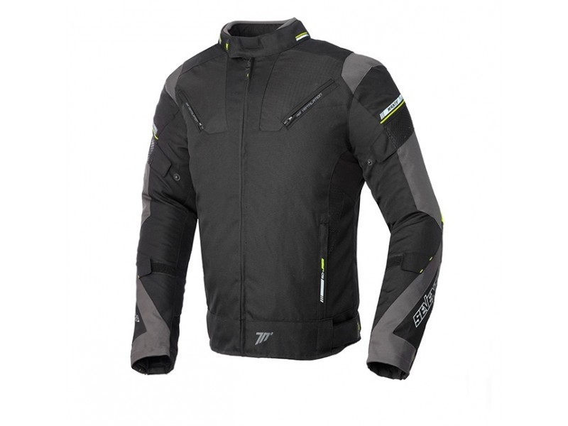 Geaca (jacheta) barbati Racing Seventy vara/iarna model SD-JR69 culoare: negru/galben fluor