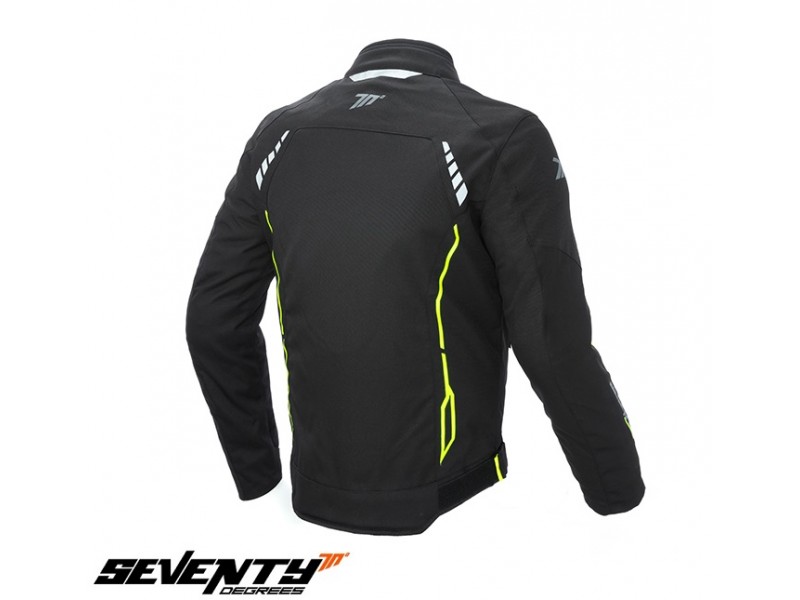 Geaca (jacheta) barbati Racing Seventy vara/iarna model SD-JR65 culoare: negru/galben fluor Geaca (jacheta) barbati Racing Seventy vara/iarna model SD-JR65 culoare: negru/galben fluor