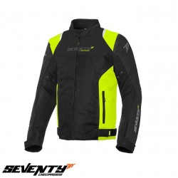 Geaca (jacheta) barbati Racing vara Seventy model SD-JR48 culoare: negru/galben fluor Geaca (jacheta) barbati Racing vara Seventy model SD-JR48 culoare: negru/galben fluor