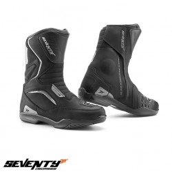 Ghete (cizme) moto Touring Unisex Seventy model SD-BT3 (varianta scurta a ghetelor SD-BT2) culoare: negru Ghete (cizme) moto Touring Unisex Seventy model SD-BT3 (varianta scurta a ghetelor SD-BT2) culoare: negru