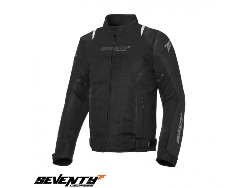 Geaca (jacheta) barbati Racing vara Seventy model SD-JR48 culoare: negru Geaca (jacheta) barbati Racing vara Seventy model SD-JR48 culoare: negru