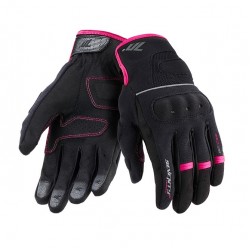 Manusi femei Urban vara Seventy model SD-C56 negru/roz - degete tactile