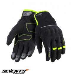 Manusi femei Urban vara Seventy model SD-C56 negru/galben fluor - degete tactile Manusi femei Urban vara Seventy model SD-C56 negru/galben fluor - degete tactile