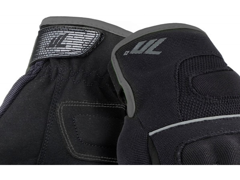 Manusi femei Urban vara Seventy model SD-C56 negru/gri - degete tactile