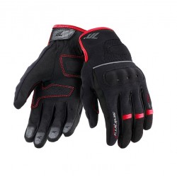 Manusi barbati Urban vara Seventy model SD-C54 negru/rosu - degete tactile