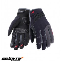 Manusi femei Urban vara Seventy model SD-C50 negru/gri - degete tactile Manusi femei Urban vara Seventy model SD-C50 negru/gri - degete tactile