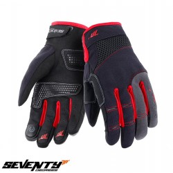 Manusi barbati Urban vara Seventy model SD-C48 negru/rosu - degete tactile Manusi barbati Urban vara Seventy model SD-C48 negru/rosu - degete tactile
