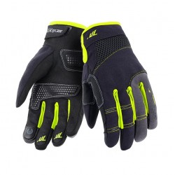 Manusi barbati Urban vara Seventy model SD-C48 negru/galben - degete tactile