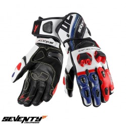 Manusi barbati racing vara Seventy model SD-R12 negru/rosu/albastru Manusi barbati racing vara Seventy model SD-R12 negru/rosu/albastru