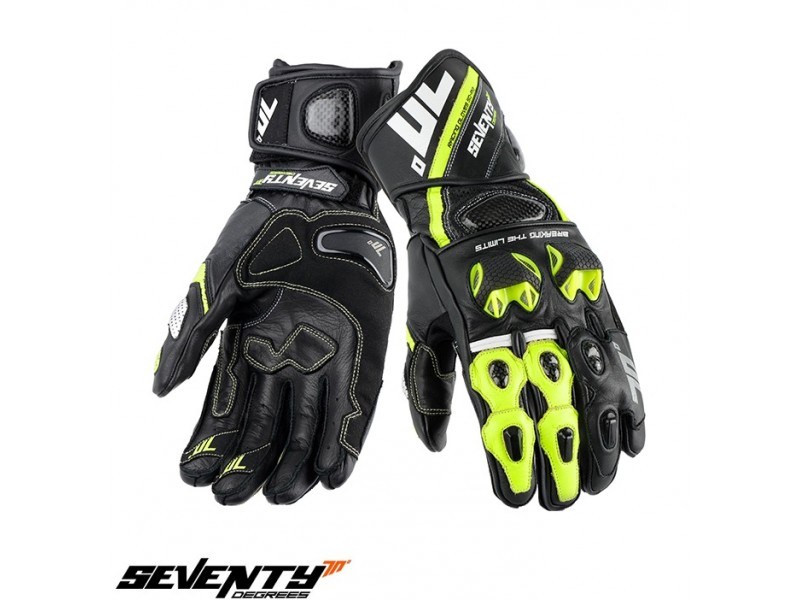 Manusi barbati racing vara Seventy model SD-R12 negru/galben Manusi barbati racing vara Seventy model SD-R12 negru/galben
