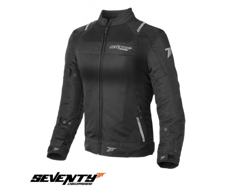 Geaca (jacheta) femei Racing vara Seventy model SD-JR54 culoare: negru