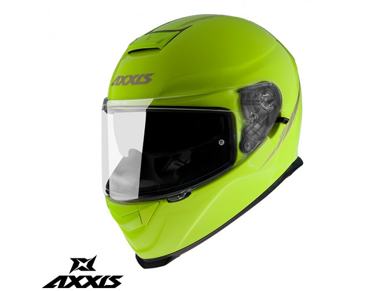 Casca integrala Axxis model Eagle SV A3 galben fluor lucios (ochelari soare integrati)