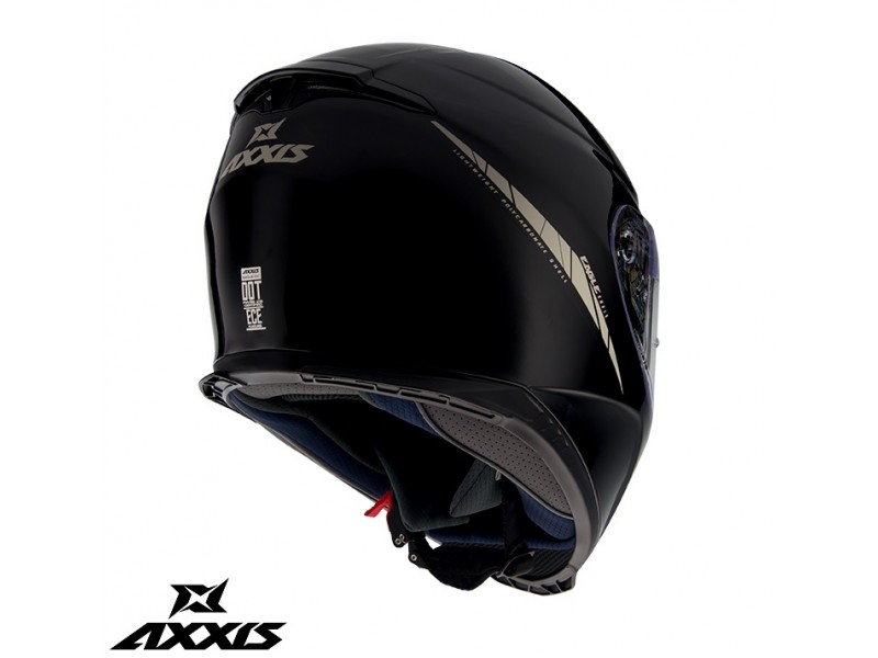 Casca integrala Axxis model Eagle SV A1 negru lucios (ochelari soare integrati)