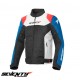 Geaca (jacheta) barbati Racing vara Seventy model SD-JR48 culoare: negru/rosu/albastru
