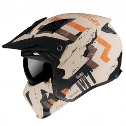 Casca MT Streetfighter SV Skull2020 A14 portocaliu mat (ochelari soare integrati) - masca (protectie) barbie si cozoroc detasabile Casca MT Streetfighter SV Skull2020 A14 portocaliu mat (ochelari soare integrati) - masca (protectie) barbie si cozoroc detasabile