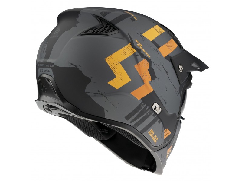 Casca MT Streetfighter SV Skull2020 A12 gri mat (ochelari soare integrati) - masca (protectie) barbie si cozoroc detasabile Casca MT Streetfighter SV Skull2020 A12 gri mat (ochelari soare integrati) - masca (protectie) barbie si cozoroc detasabile