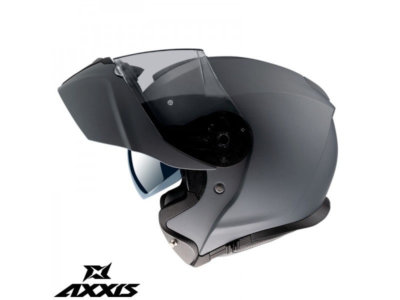 Casca modulabila Axxis model Gecko SV A1 negru mat (ochelari soare integrati) Casca modulabila Axxis model Gecko SV A1 negru mat (ochelari soare integrati)