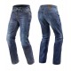 Blugi (jeans) moto femei Seventy model SD-PJ4 tip Regular fit culoare: albastru (cu insertii Aramid Kevlar)
