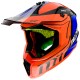 Casca off road MT Falcon Warrior C4 portocaliu lucios