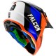 Casca off road MT Falcon Warrior C4 portocaliu lucios