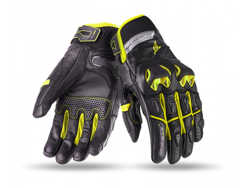 Manusi barbati Racing/Naked vara Seventy model SD-N32 negru/galben Manusi barbati Racing/Naked vara Seventy model SD-N32 negru/galben