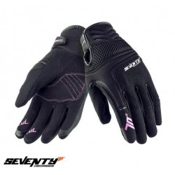 Manusi femei (dama) neoprene/textil Urban vara Seventy model SD-C28 negru/roz Manusi femei (dama) neoprene/textil Urban vara Seventy model SD-C28 negru/roz