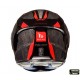 Casca integrala MT KRE Snake carbon 2.0 A5 negru/rosu lucios - 100% carbon
